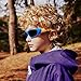 WAYIKK Boys' and Girls' Sunglasses Sports Outdoor Polarized Children's Sunglasses UV Resistant Glasses,2