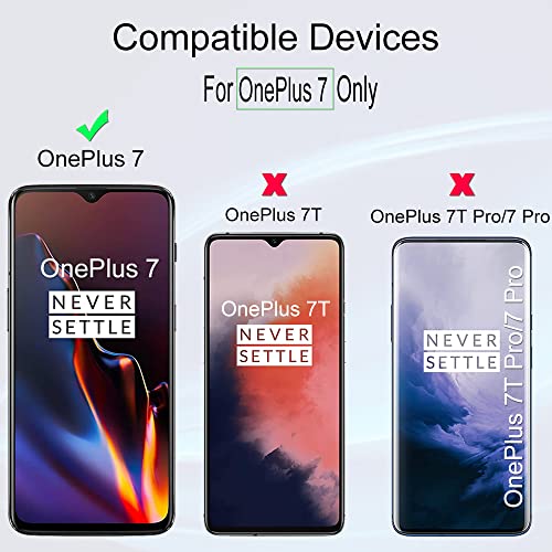 Image of Ibywind 2 Pack Screen Protector For OnePlus 7,9H Hardness Tempered Glass[Military-Grade Protection],With 1Pc Camera Lens Protector [Anti-Scratch][Anti-Shatter]