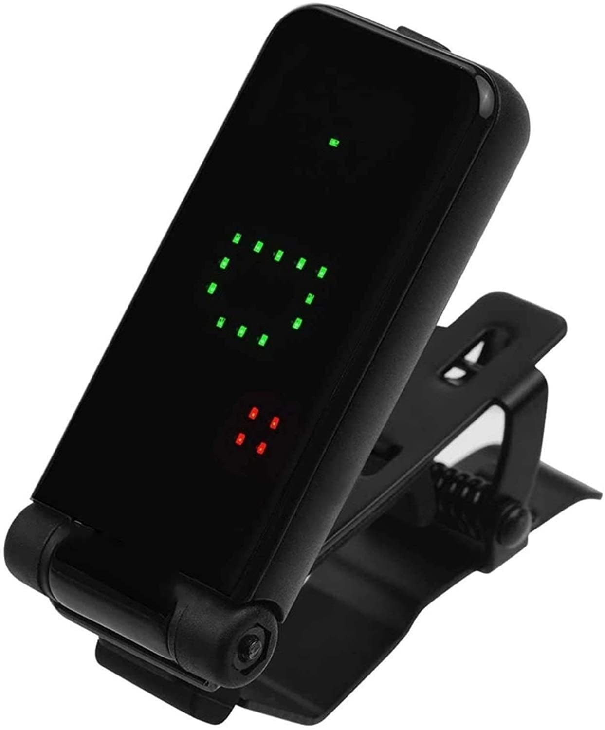 Clip di sintonizzatore for Chitarra Tuner Elettrico cromatico for Violino for Chitarra 180 ° Clip in Metallo Girevole
