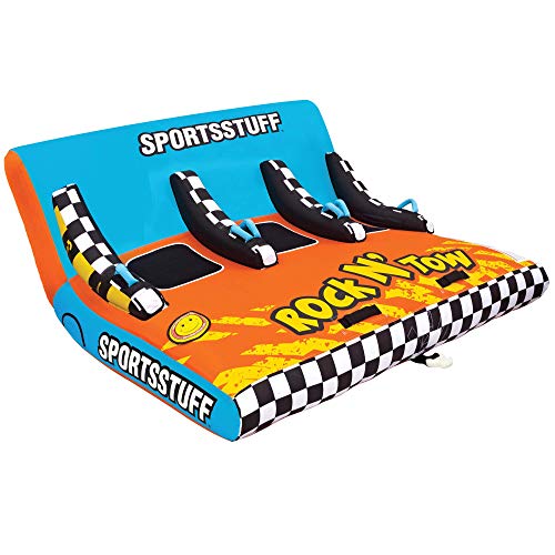 SportsStuff Unisex-Erwachsene Towable Tube Sportstuff Rock N' Tow 3 Rider Abschlepprohr, Mehrfarbig Cover