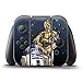 DeinDesign Skin Compatibile con Nintendo Switch Controller Pellicola Adesivi Star Wars r2d2 Spazio
