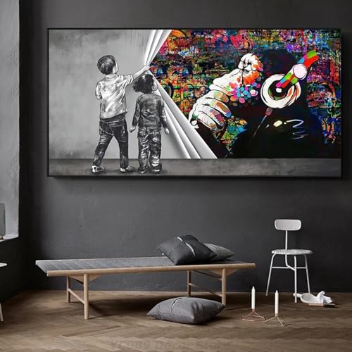 Affiches Imprime Mur Art Singe DJ pour Décoration Salon et Chambre Ado KEBIA