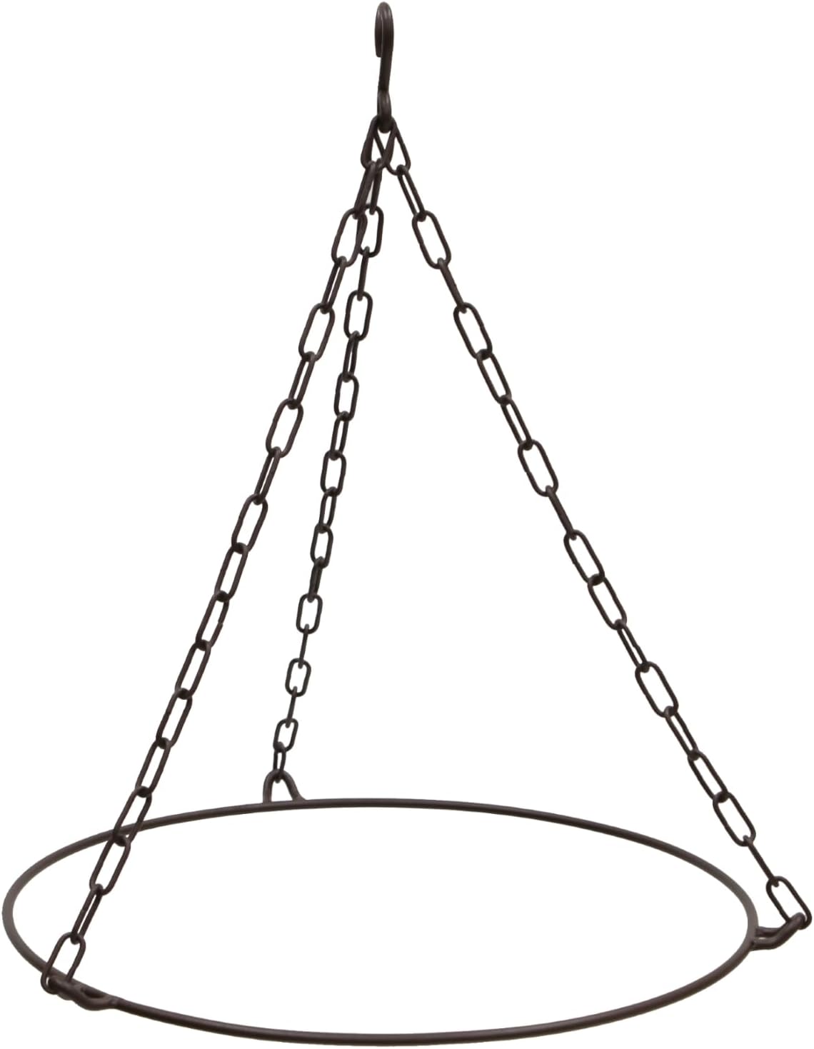 18" Classic Copper Hanging Birdbath