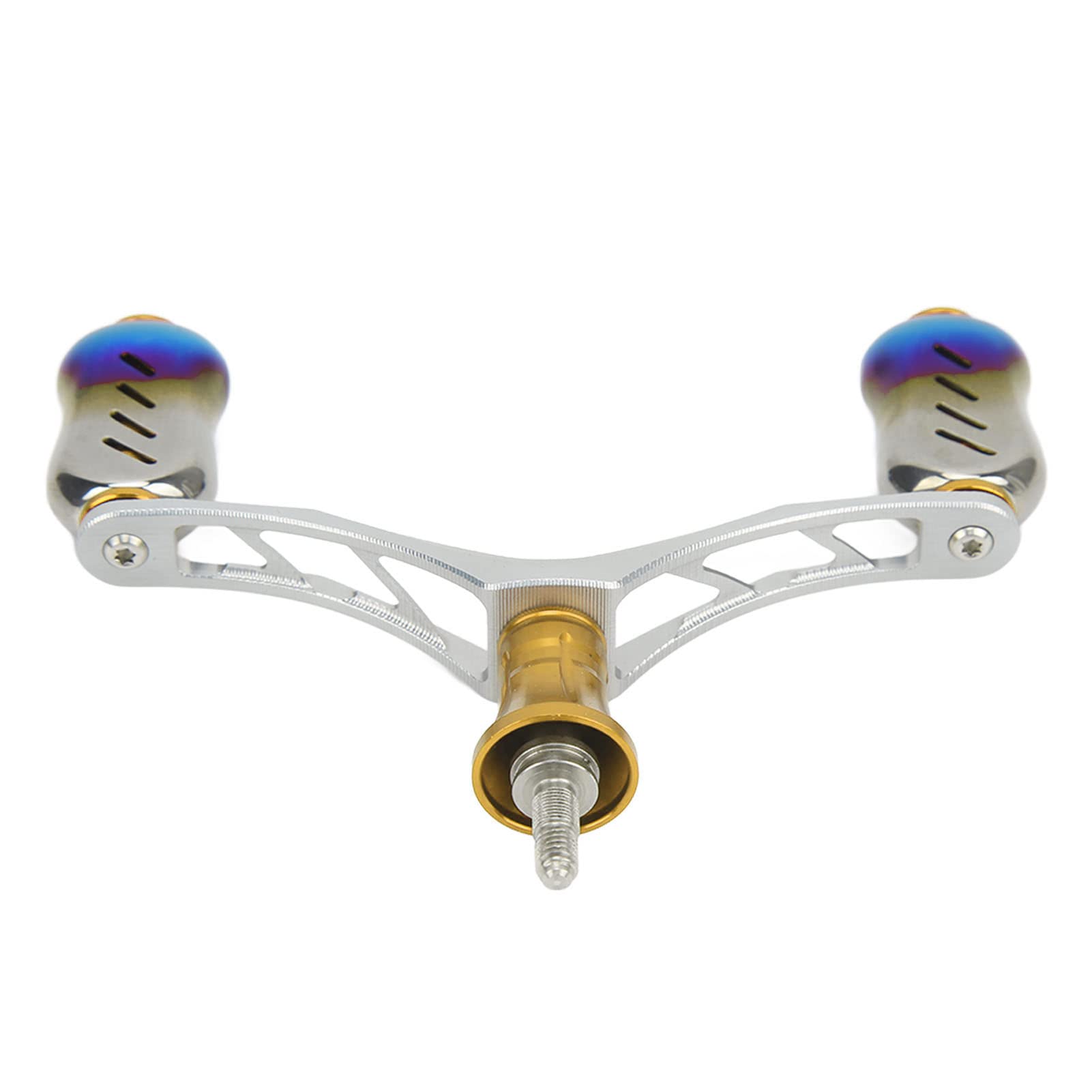 PasamerFishing accessories, Accuray CNC machined aluminum alloy double roller handle, easy to replace