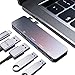 Produktbild USB C Adapter für MacBook Pro 2020, MacBook Air/Pro USB Zubehör Multiport, Typ C Dual Hub mit 4K HDMI Ausgang, USB C Power Delivery, für MacBook Pro 13-16 Zoll 2020/2019-2016, MacBook Air 2020-2018