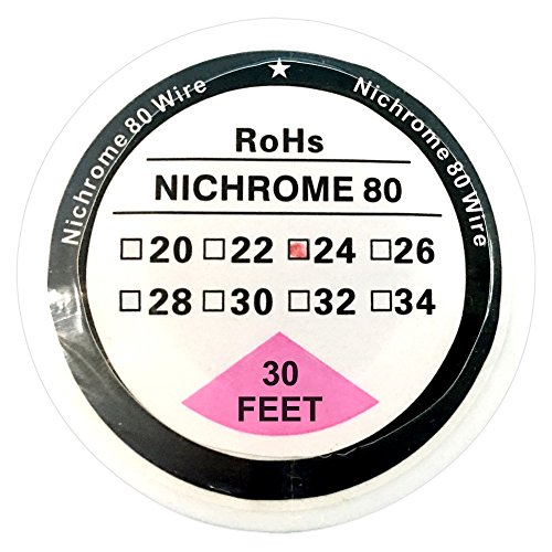 Carrete de alambre de resistencia Nichrome 80 Ni80 (10 m), 2232 G AWG