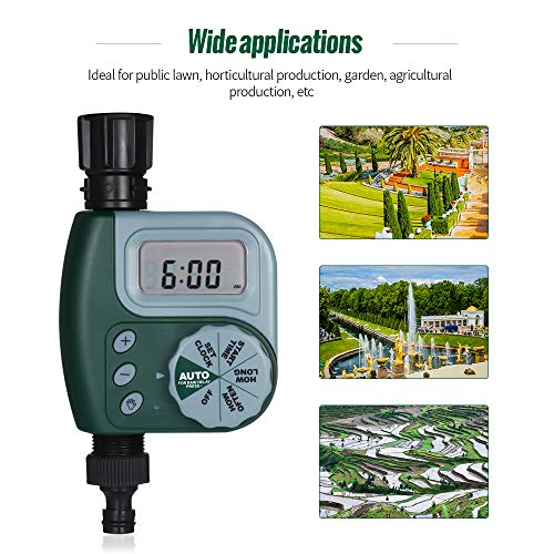 Gecheer Temporizador de Água Automático Ao Ar Livre Controlador de Irrigação Do Jardim 1-Out Program