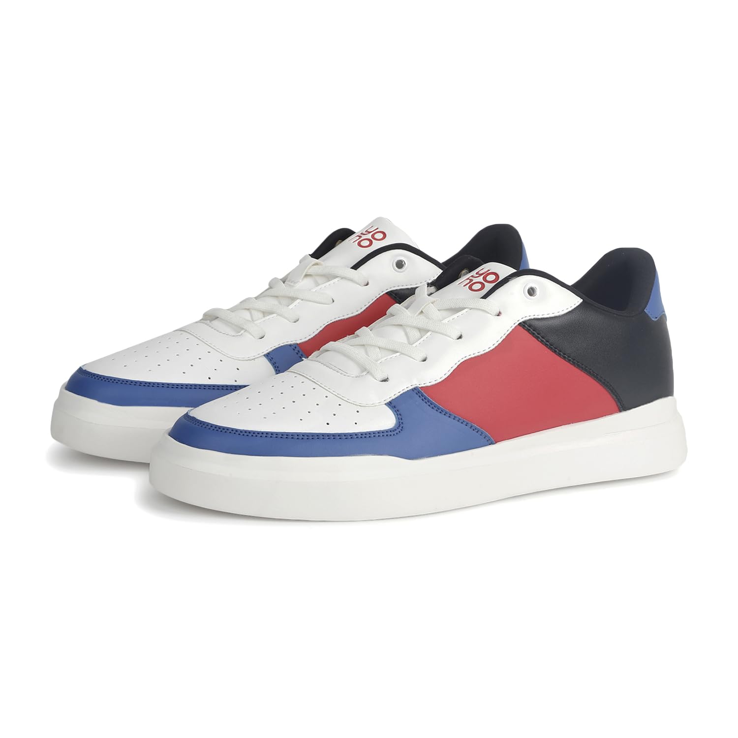 YOHO Fashion Sneaker for Men | Comfortable shoes | Cushioned Insole | Quick-wear elastic laces |Lightweight | Dynamic Feet Support | Fashionable | Stylish | Modern Multi Color (B0CJBWXKL7) Amazon Price History, Amazon Price Tracker