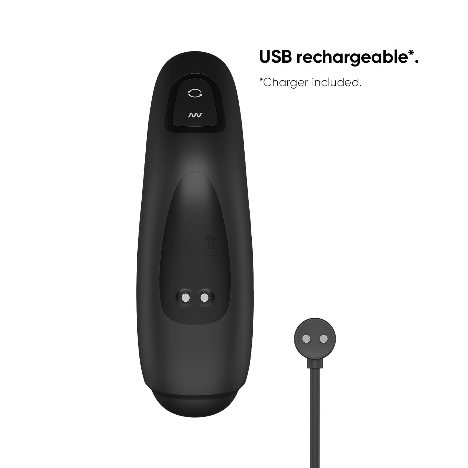 Nexus Revo Waterproof Rotating Prostate Massager Nero, Taglia St - 100 Gr
