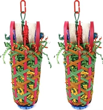 bird toys for red tailed black cockatoos