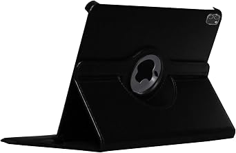 Case for iPad Pro 12.9 6th 5th 4th 3rd Generation, Rotating Stand Smart Auto Wake Up/Sleep Cover for Model A2436 A2764 A2437 A2378 A2379 A2461 A2229 A2069 A2232 A1876 A2014 A1895, Black