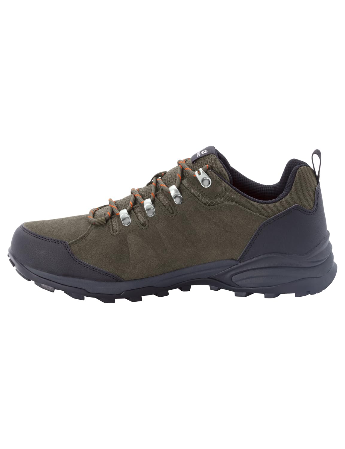 Jack Wolfskin Refugio Texapore Low M, Men’s Walking Shoe, Khaki/Phantom,