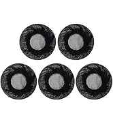 Uonlytech Womens Hair Accessories 5pcs Ballet Dance Hairnet, Black Reusable Bun Hair Nets Invisib...