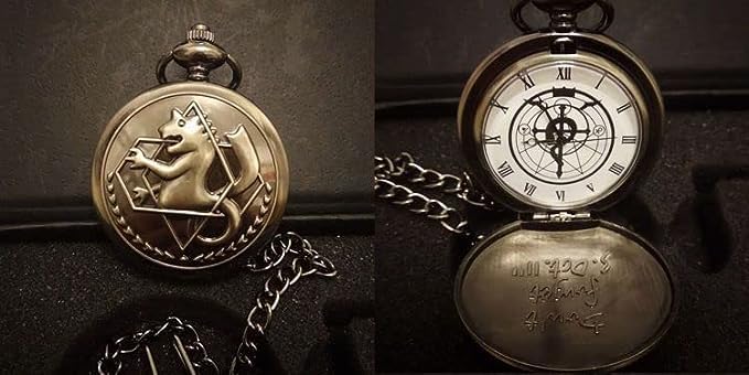 鋼の錬金術師 懐中時計 ボックス付き 鋼の錬金術師 懐中時計 ボックス付き 鋼の錬金術師 懐中時計