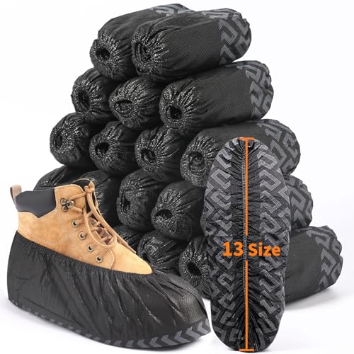 Shoe Covers Disposable Extra Large 200 Pack Non-Slip Indoor