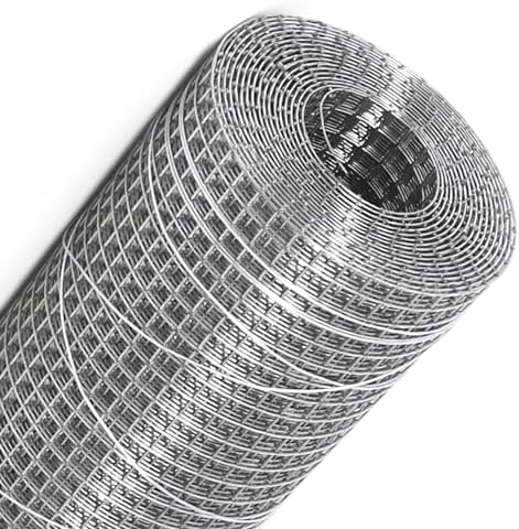 Stainless Steel 304 Welded Wire Mesh-15.7 inches x 10 feet 1/4 inch Hardware Cloth