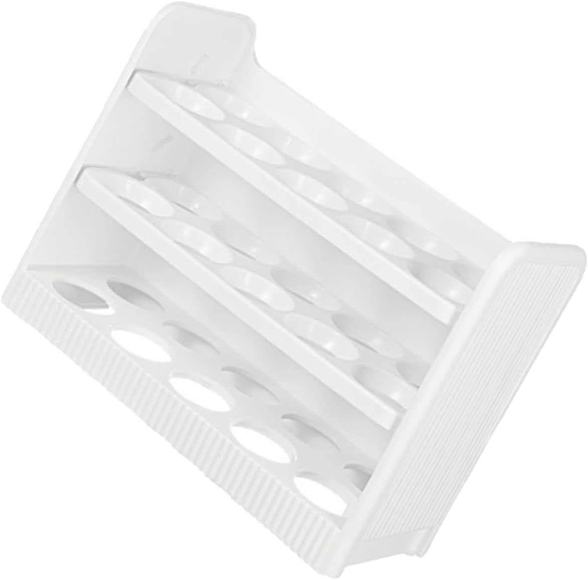 Angoily Egg Storage Box Egg Holder for Fridge Eggs Organizer for Refrigerator 3-Layer Fridge Egg Tray Egg Carrier Egg Storage Rack Egg Preservation Holder Household Egg Organizer Dog Pp