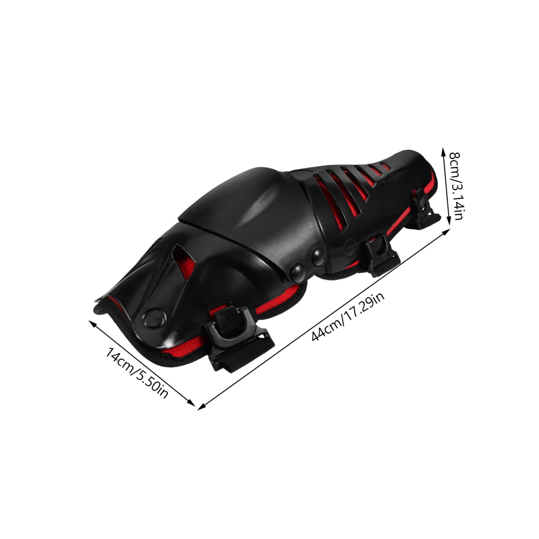 STOBAZA 1Pair Motorcycle Knee Pads for Riding Sports High Impact Resistant Protective Gear Ergonomic Design for Stability Comfort for Cycling Skating and Off