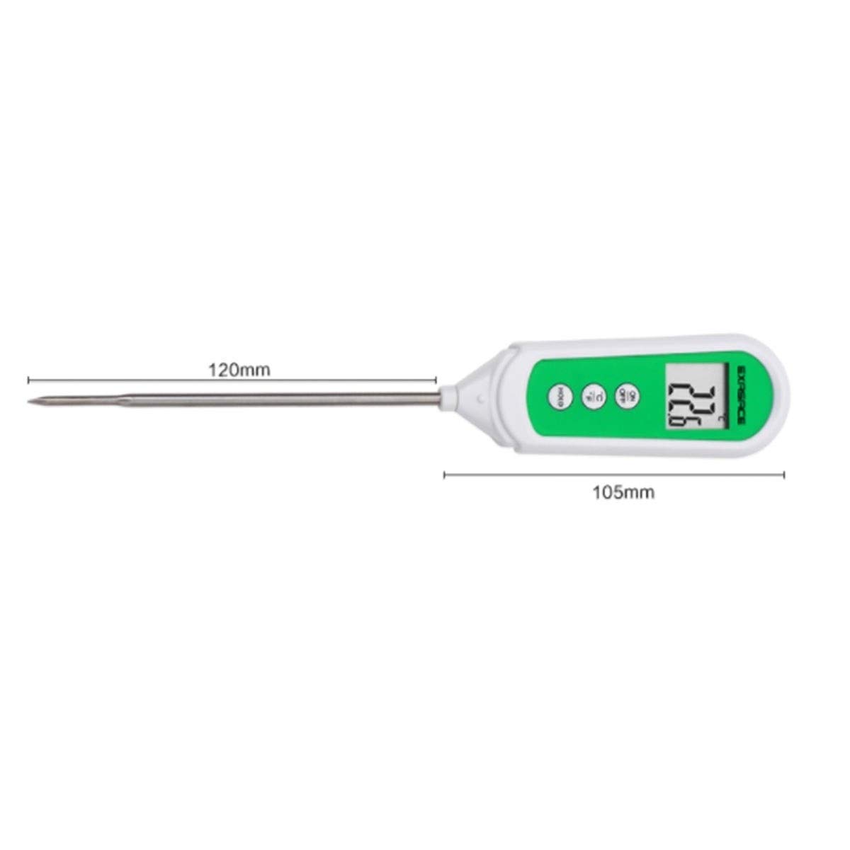 XINGYU Termometro a sonda, Tipo di sonda Termometro per Alimenti da Cucina, Termometri per Alimenti, Misuratore di Temperatura dell'Acqua per Alimenti da Cucina, Termometro, Misuratore