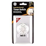 GE 15069 Automatic Shut-Off 60 Minute Timer Switch Single Pole, White