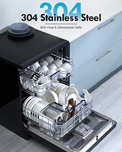 Rantizon Cat Water Fountain, 74Oz/2.2L Stainless Steel Cat Fountain Water Bowl, Quiet Electric Automatic Pet Water Fountain With Silicone Mat, Water Fountain For Cats Inside For Cats Dogs Pets #TOP1