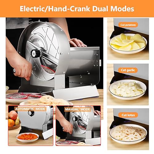 Cortadora eléctrica de verduras y frutas multiuso miniatura 5