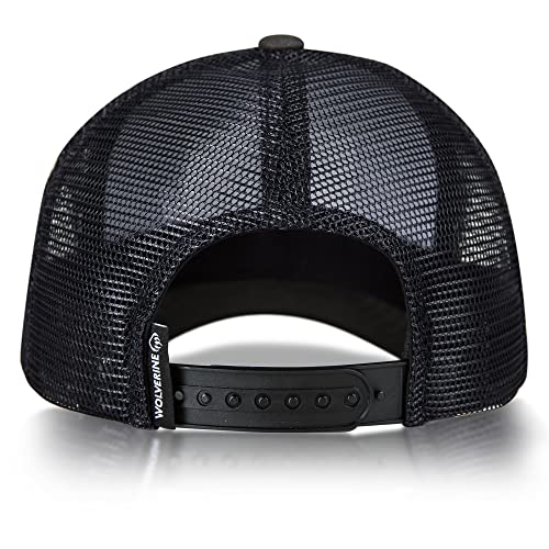 Image of Wolverine Trucker Hat | Mesh Back | Snapback | Adjustable | Rugged | Durable | Workwear