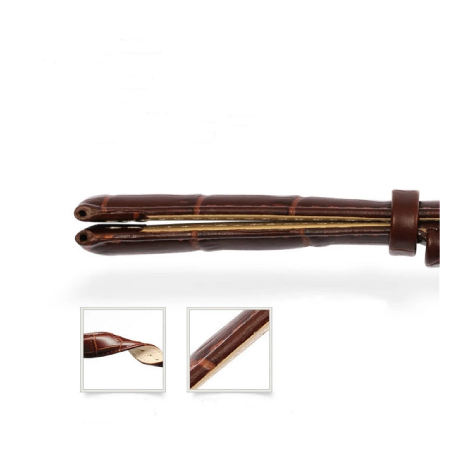 Correa de Reloj de Cuero de Repuesto Universal, Correa de Cuero para Hombres y Mujeres, Correa de Reloj de 21mm y 22mm