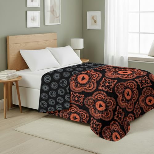 Northwest Magic The Gathering Magical Sorcerey Full/Queen Quilted Blanket Comfy Throw Adults Boys Girls Soft Lightweight Bedding for Bed or Couch 90 x 90 inches