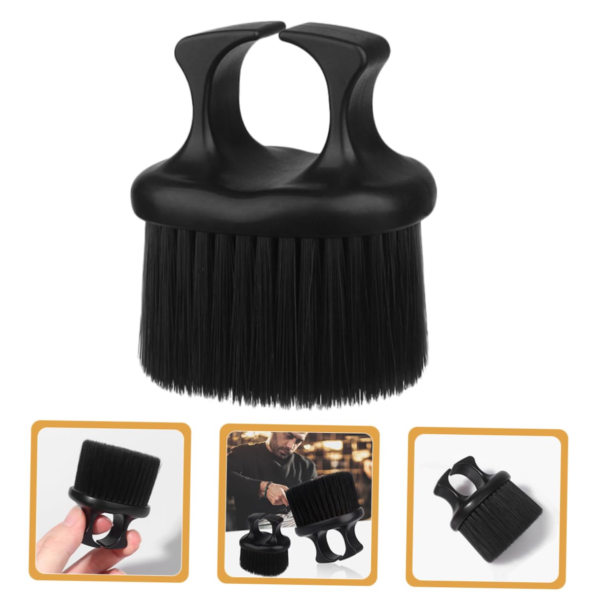 FRCOLOR 12pièces Brosses à Barbe Pour Hommes Brosse à Cheveux Détangling Ergonomique Et Légère De Brosses Pour Entretien Barbe Élégant Et Soigné