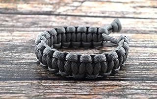 Mad Max Fury Road Tom Hardy Paracord Adjustable Survival Bracelet - Grey