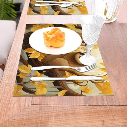 Sets de table antidérapants pour protéger les meubles des plats chauds - 6