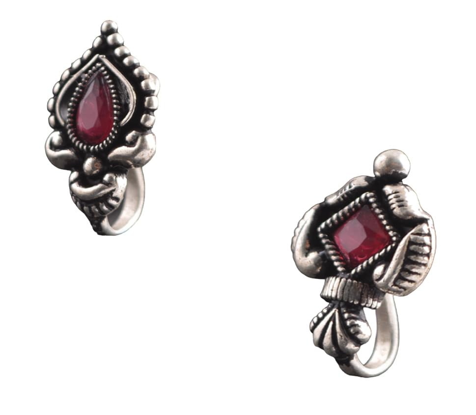 shyam Enterprises Elegant Oxidised Nose Pin_Pck of 2 (B0DBF7VRPT) Amazon Price History, Amazon Price Tracker