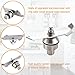EastFune for Vitamix Blenders 48 oz Advance Container, replace Touch & Go, The Quiet One, Drink Machine, Barboss and Blending Station Advance Commercial Series Pitcher Jar Cup