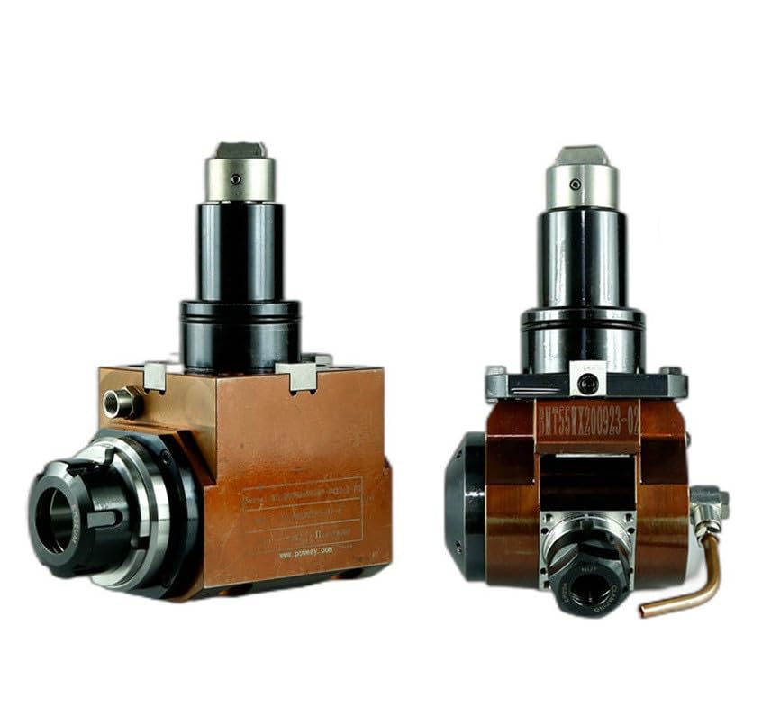 BMT Power Tool Holder Set Turret Universal Power Head 0 and 90 Degree BMT45-ER25