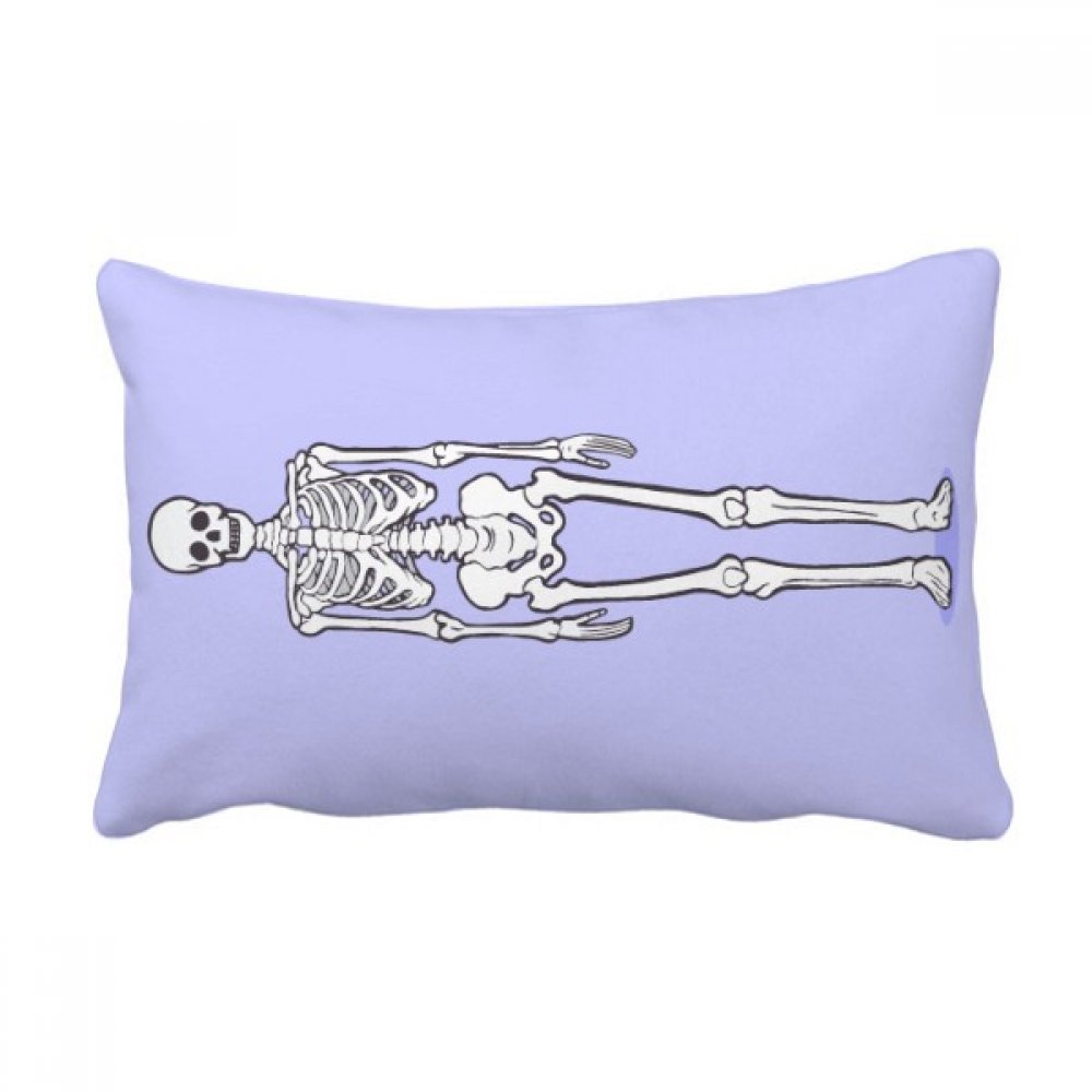 Coussin structure osseuse du corps humain décor de salon