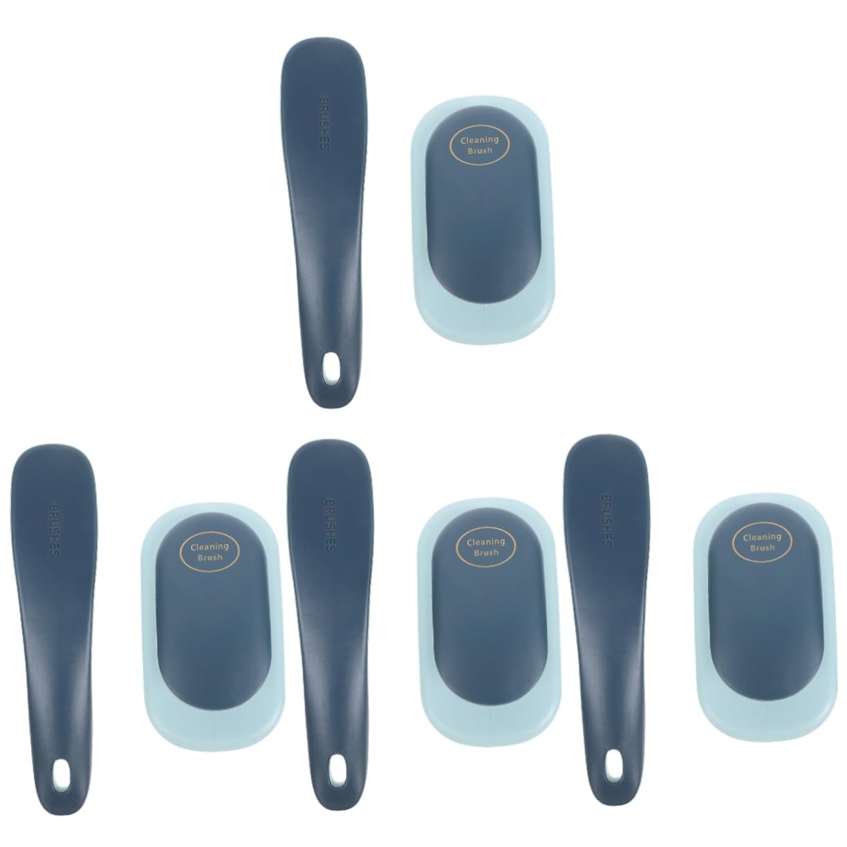 Ciieeo 4 Juegos De Herramientas De Limpieza Cepillo para Manchas De Zapatos Cepillo De Limpieza para El Hogar De Cerdas Suaves De Lavandería para Manchas En La Ropa