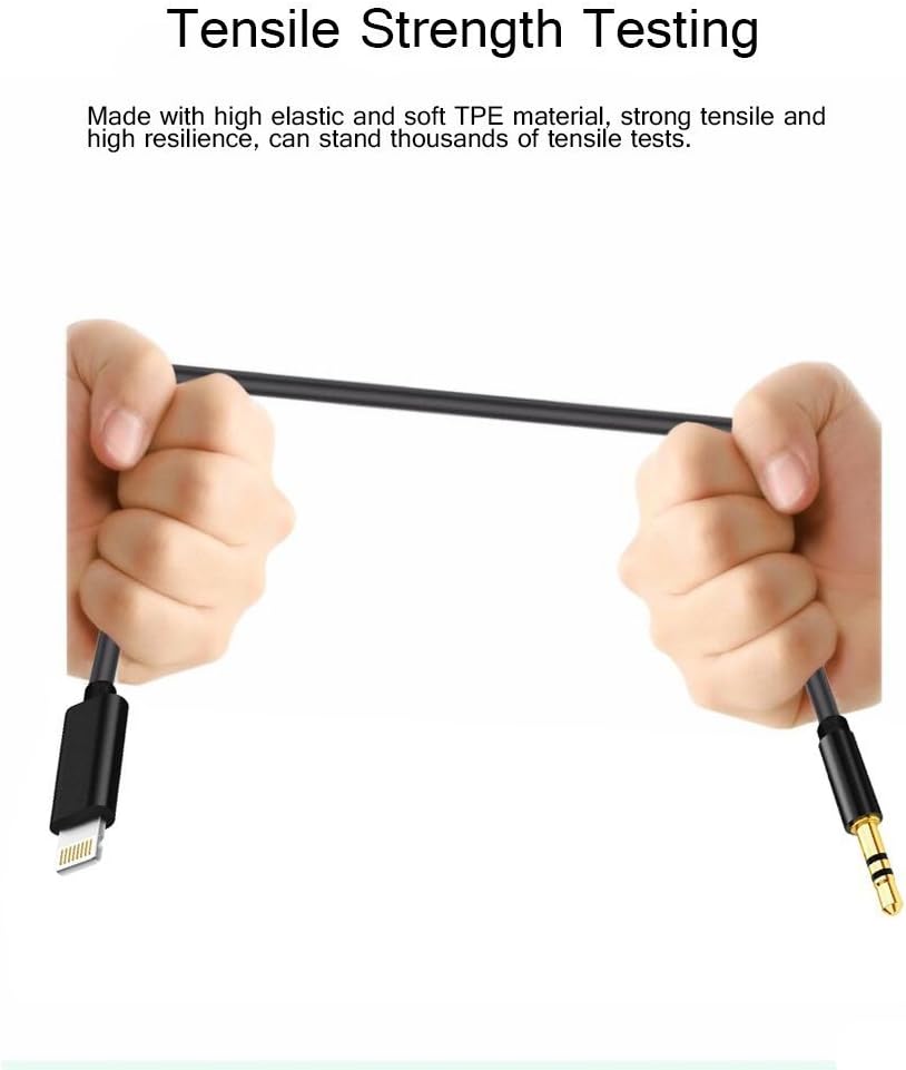 iPhone 7 8 X Lightning Adapter Lightning to 3.5 mm Headphone Jack Adapter