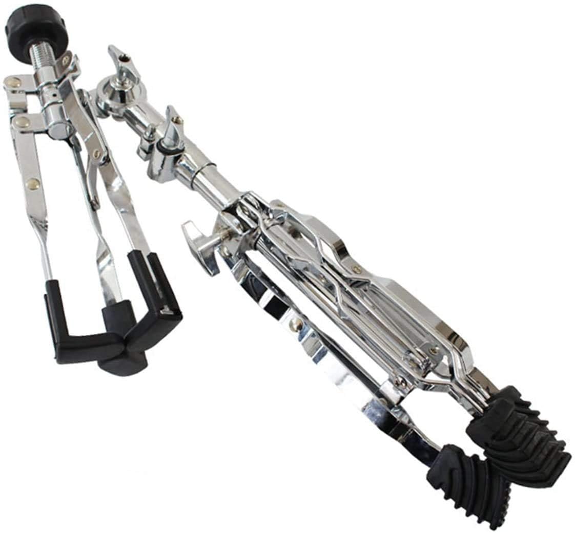 Kadence Snare Drum Stand, Deluxe Percussion Hardware Base Kit, Double Braced, Light Weight Mount for Standard Snares, Tom Drums & Practice Pad, Slip-Proof Gear Tilter & Clamp Style Basket Holder - Image 7 thumbnail