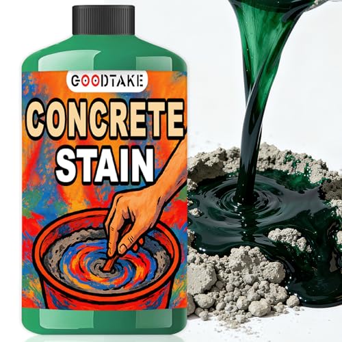 GOODTAKE Liquid Cement Color | Concrete & Cement Dye Colorant | 3.5 oz (100 ml) | Water-Based | Concentrate | Dye, Tint, Pigment | Odorless & Non-Toxic |for...