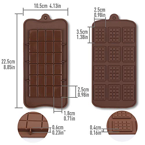 Cozihom Stampi per cioccolato in silicone per uso