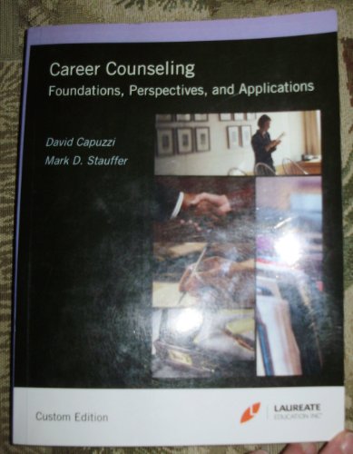 Career Counseling: Foundations, Perspectives, a... 0558876048 Book Cover