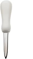 Vista 2 de Mercer Culinary Cuchillo de ostras estilo Boston con mango de polietileno, 3 pulgadas, color blanco