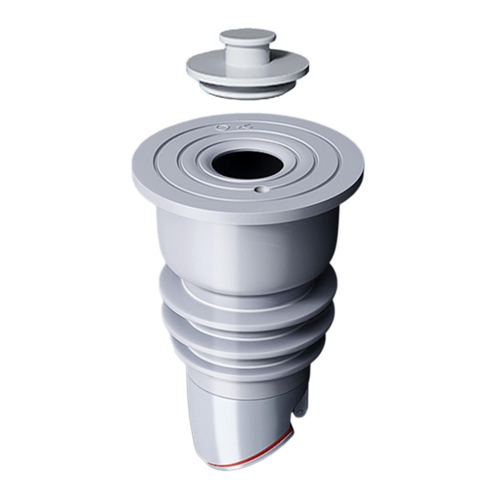 atorse™ drain pipe sealing plug sewer pipe sealing cover for kitchen washing machine 53x78mm