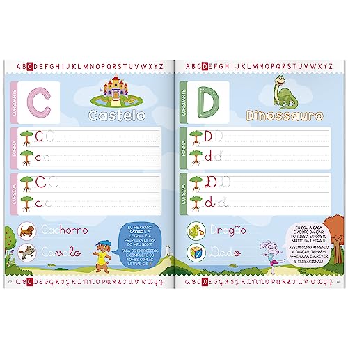 Kit ABC e Números. Atividades para a Alfabetização.