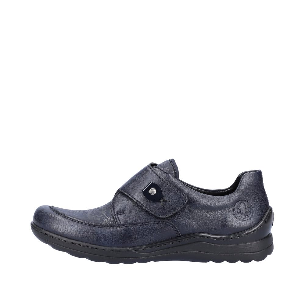 Rieker N3945-40 Damen Sneaker High Synthetik in Silber - Gr. 36