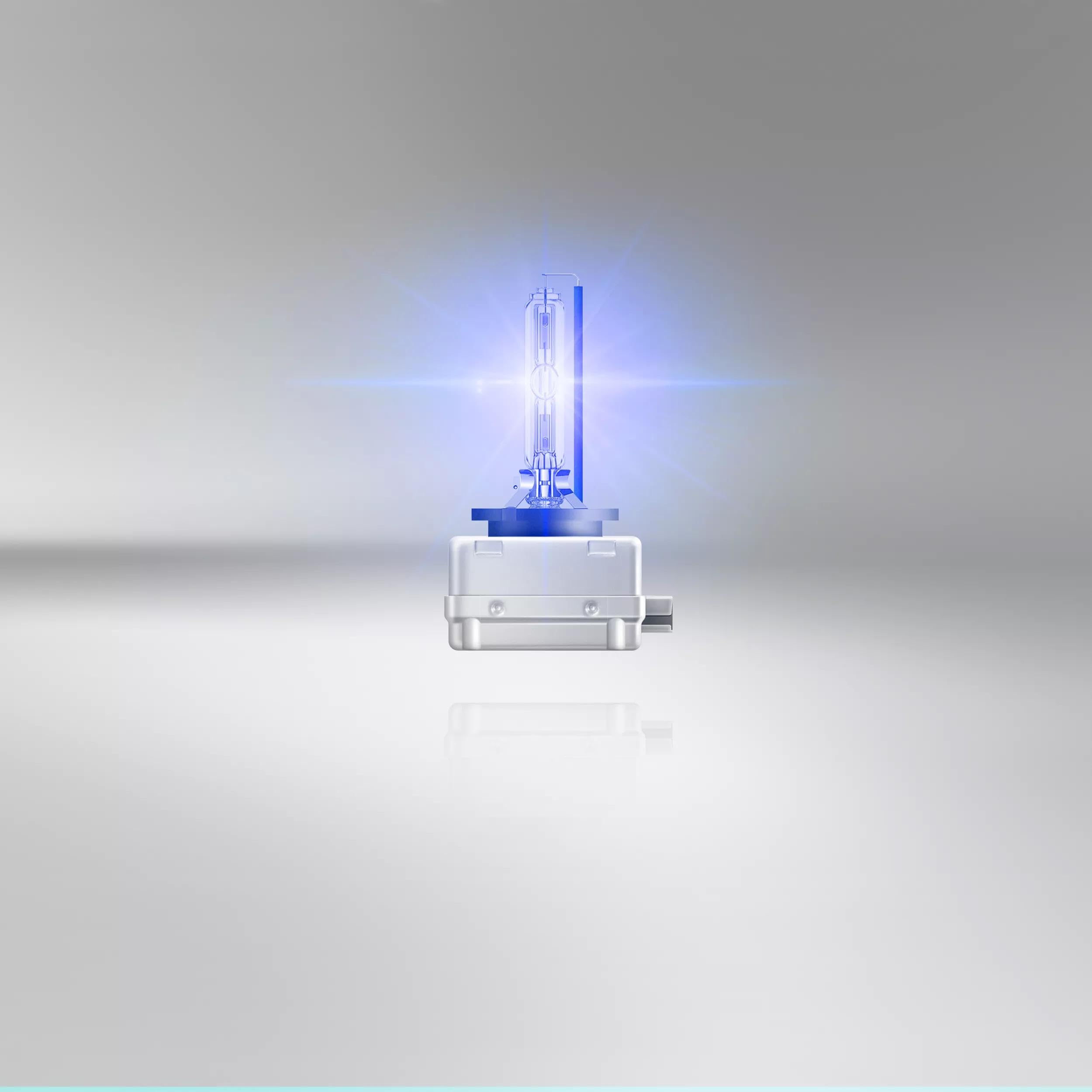 OSRAM XENARC Cool Blue Boost, D1S, ksenonowe reflektory, 7000 K, wiszące składane pudełko (2 lampy), tylko do użytku terenowego