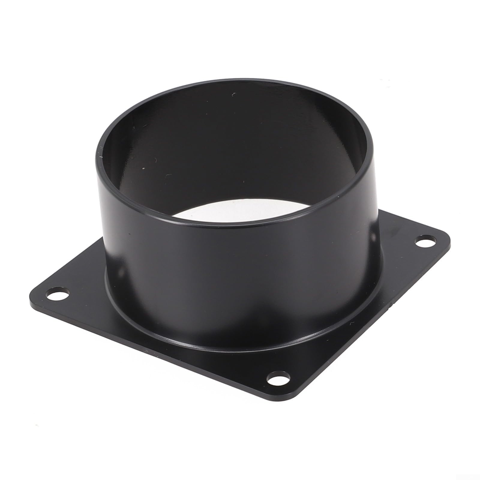 Connettore per condotto dell'aria in plastica, flangia per pannello e parete, connettore dritto per riscaldamento e raffreddamento, raccordi per tubi del di ventilazione (75 mm)