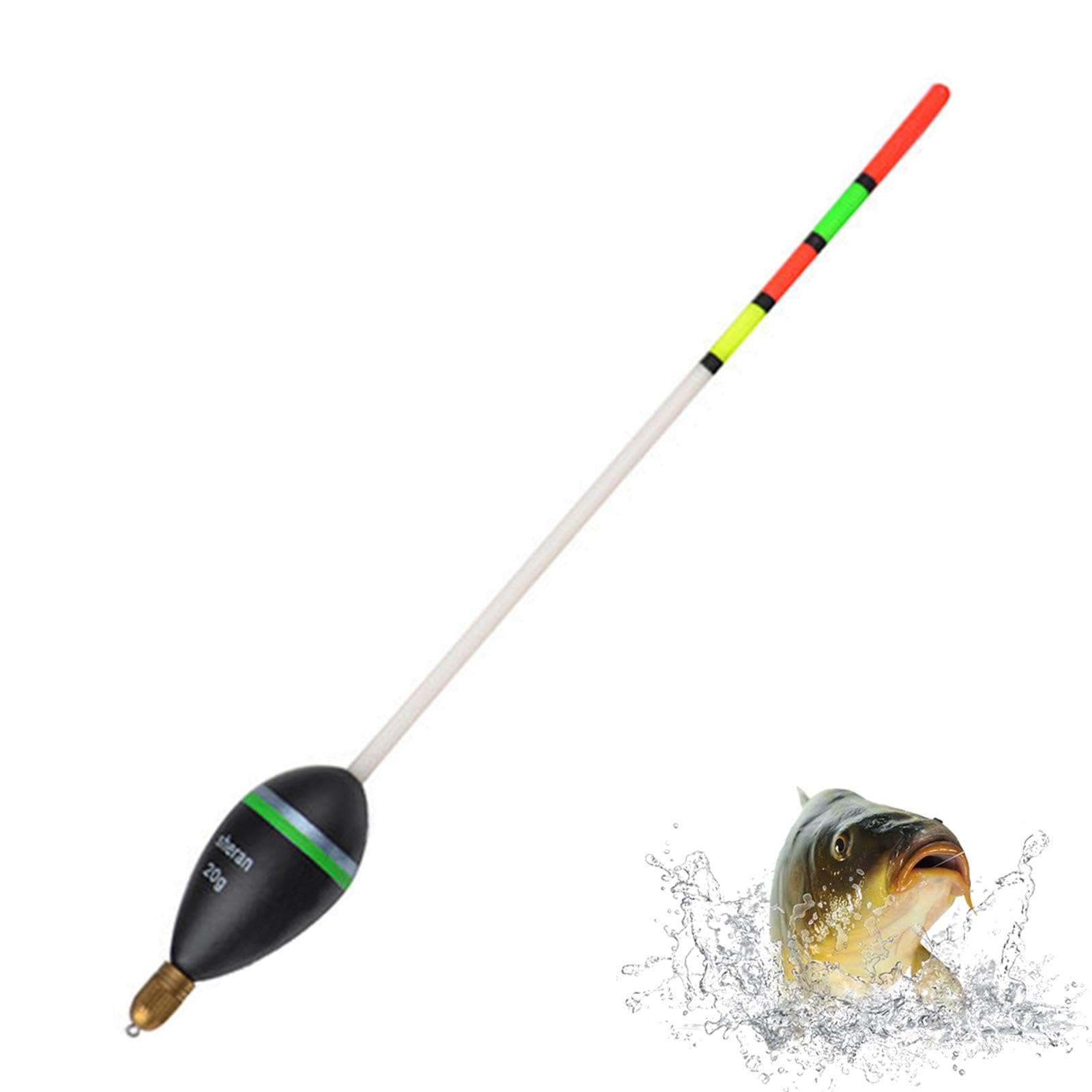 Set 5 Galleggianti Luminescenti Per Pesca Notturna – 5g/8g/10g/12g/15g In Schiuma EVA