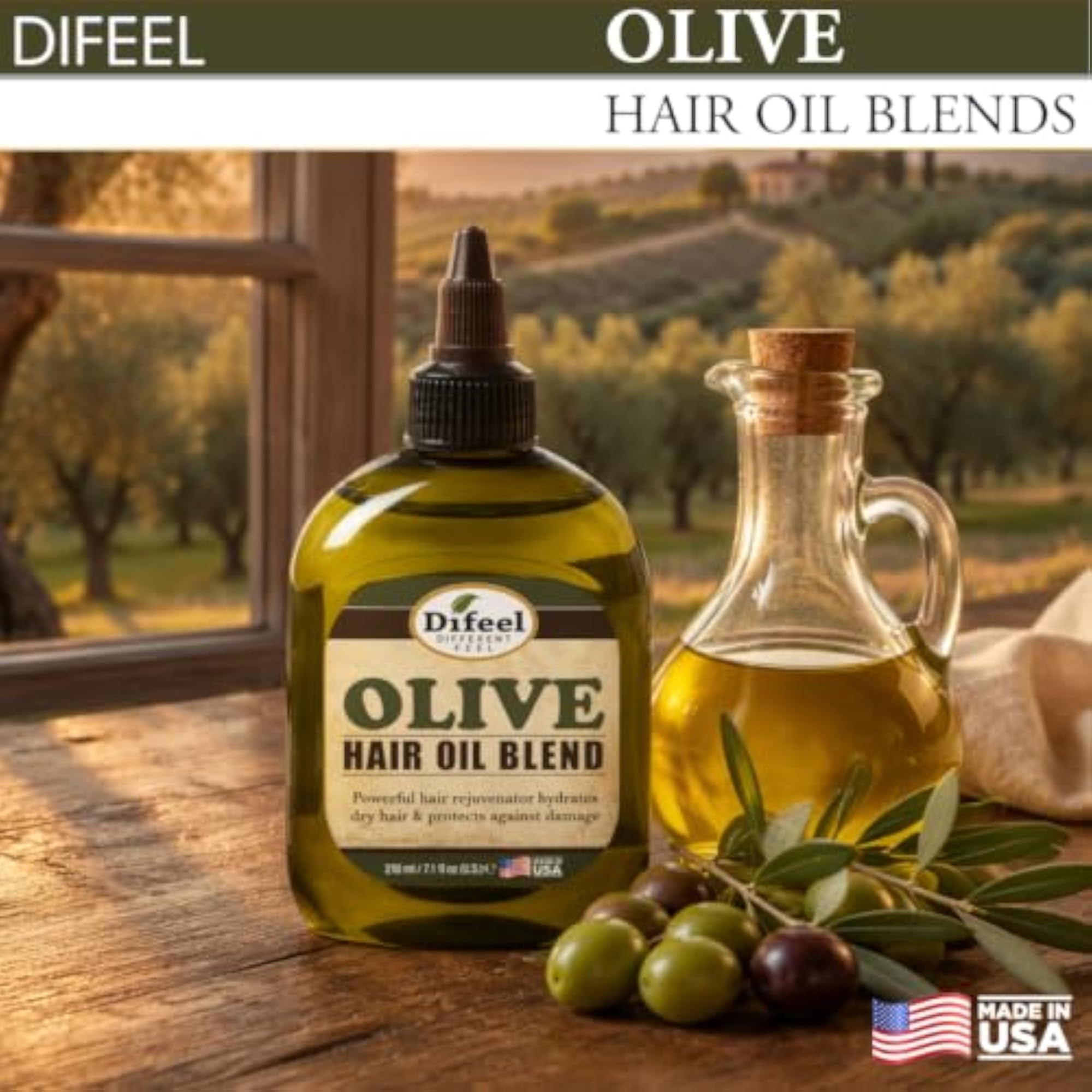 Sunflower Mega Care Olive Oil 2.5oz, Natural Nourishment